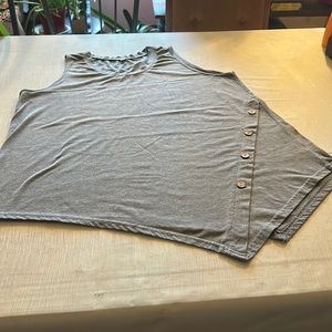 Gently worn asymmetrical top size 2X